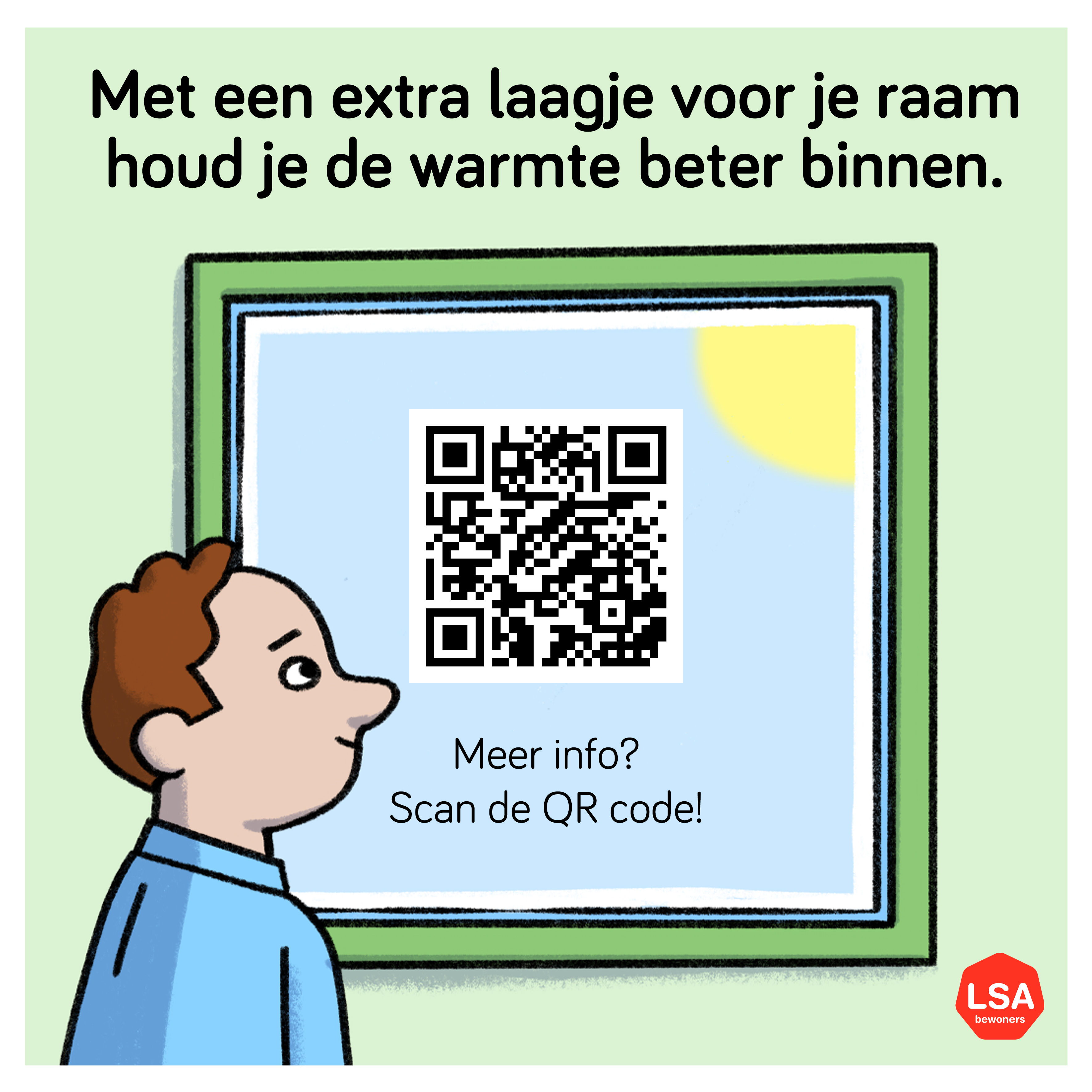 LSA 30 x 30 cm sticker 5