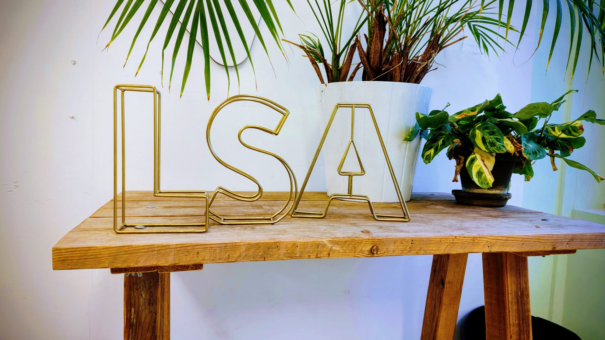 LSA - letters logo