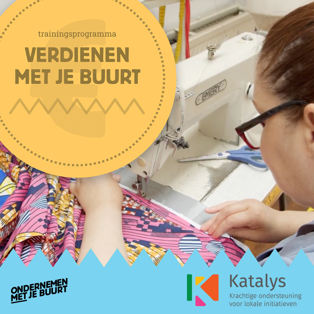 Promo Verdienen met je Buurt logo Katalys