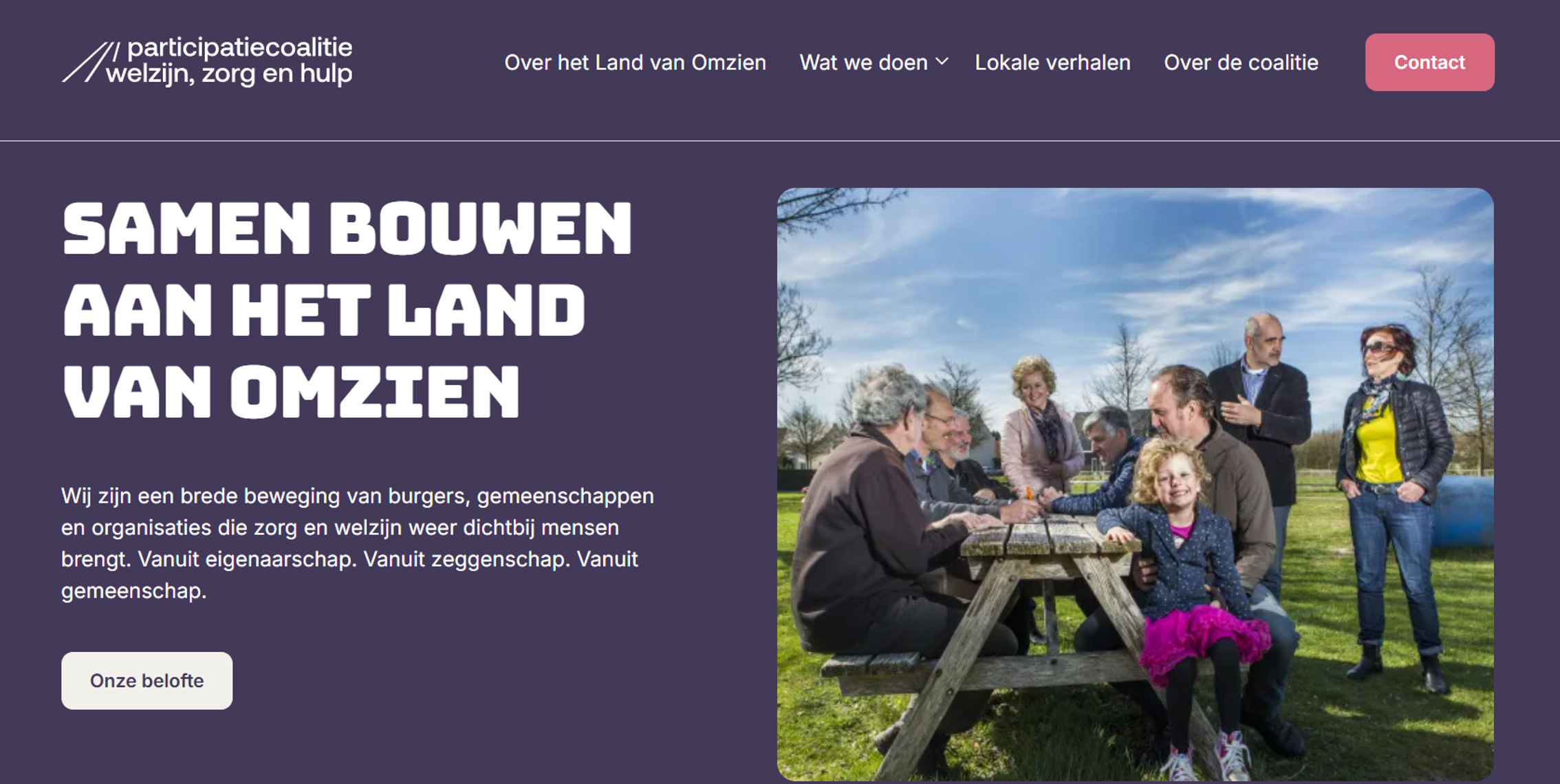 afbeelding website land van omzien